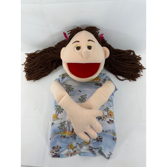 Rebecca Ventriloquist Style Hand Puppet - Picture 3 of 10